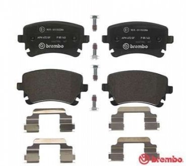 Комплект гальмівних колодок BREMBO P85143