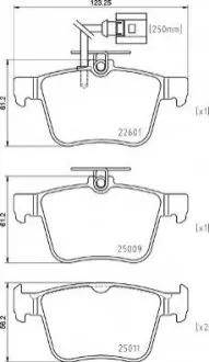 Автозапчасть BREMBO P85162