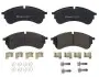 Тормозные колодки дисковые BREMBO (P85 168) изображение 1