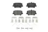 Колодки тормозные (задние) MB C-class (W204/C204) 07-14/E-class (C207/A207) 09-16/GLK (X204) 08-15 BREMBO (P86032) изображение 2