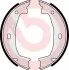 Тормозные колодки ручного тормоза BREMBO (S06510) изображение 1