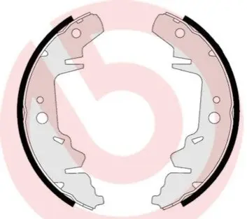 Гальмівна колодка CHRYSLER VOYAGER III, VOYAGER V DODGE CARAVAN KIA CARNIVAL I, CARNIVAL II PLYMOUTH VOYAGER 2.0-3.8 01.95 BREMBO S11501