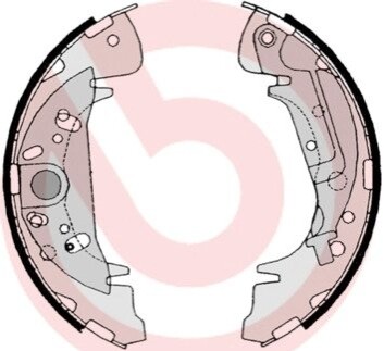 Тормозные колодки.) BREMBO S11504