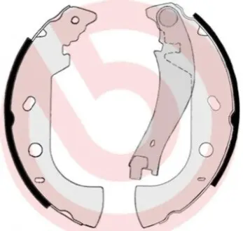 Гальмівна колодка FIAT MAREA, MULTIPLA, PALIO, SIENA, STRADA 1.0-1.9D 04.96 BREMBO S23514