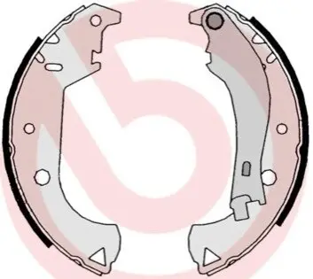 Гальмівна колодка CADILLAC CTS FIAT DOBLO, STRADA 1.2-3.2 03.01 BREMBO S23524