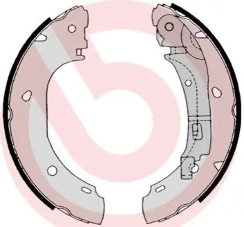 Тормозные колодки.) BREMBO S23525
