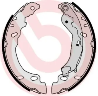Гальмівна колодка FIAT 500, 500 C, 500L, PANDA FORD KA 0.9-Electric 09.03 BREMBO S23529