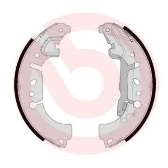 Гальмівна колодка FIAT 500L, FIORINO, QUBO, TIPO 0.9-1.6D 11.07 BREMBO S23580