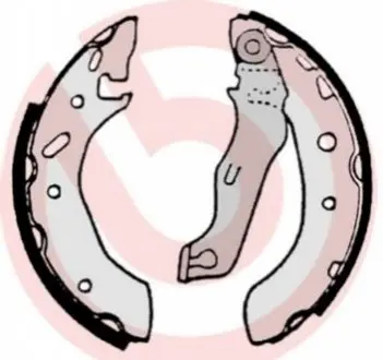 Гальмівна колодка FORD FIESTA, FIESTA IV, KA, PUMA MAZDA 121 III 1.0-1.8D 08.95-11.08 BREMBO S24529