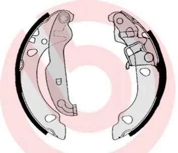 Гальмівна колодка FORD FIESTA, FIESTA IV, FIESTA V, KA 1.0-1.8D 08.95-11.08 BREMBO S24530