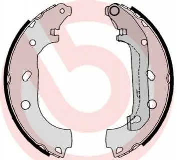 Тормозные колодки.) BREMBO S24539 Купить в Украине