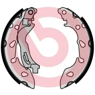 Гальмівна колодка FIAT 500, 500 C, 500L, PANDA FORD KA 0.9-Electric 09.03 BREMBO S24553
