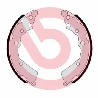 Гальмівна колодка KIA PICANTO II, PICANTO III 1.0/1.0LPG/1.2 05.11 BREMBO S30542