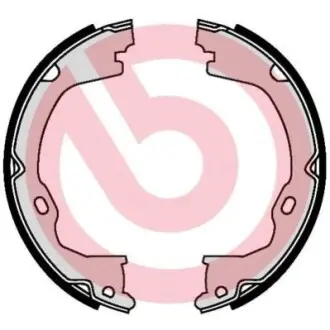 Гальмівна колодка CHRYSLER VOYAGER II DODGE NITRO JEEP CHEROKEE, COMPASS, GLADIATOR, GRAND CHEROKEE I, WRANGLER I, WRANGLER III, WRANGLER IV 2.0-6.4 08.86 BREMBO S37508