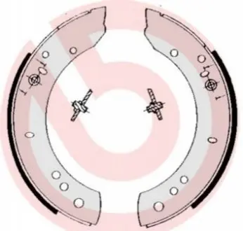 Гальмівна колодка LAND ROVER 110/127, 90 I, DEFENDER 2.2D-4.0 09.83-02.16 BREMBO S44502