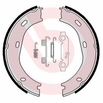 Тормозные колодки ручного тормоза BREMBO S50501