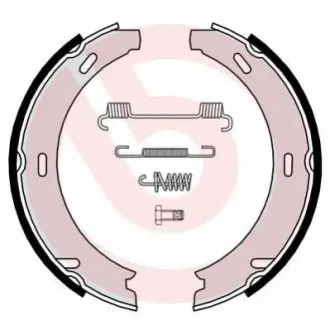 Гальмівна колодка MERCEDES E (VF210), E T-MODEL (S210), S (C140), S (W140) 2.0-6.0 02.91-03.03 BREMBO S50507