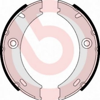 Гальмівні колодки ручного гальма - (0024205920, 2D0609538A, 2D0698525A) BREMBO S50513 (фото 1)