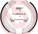 Тормозные колодки ручного тормоза BREMBO (S50517) изображение 1