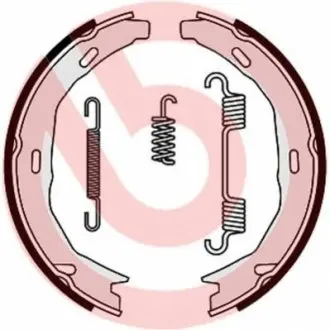 Гальмівна колодка MERCEDES C (C204), C (W204), C T-MODEL (S204), E (A207), E (C207), E T-MODEL (S212) 1.6-6.3 01.07 BREMBO S50522 Купити в Україні