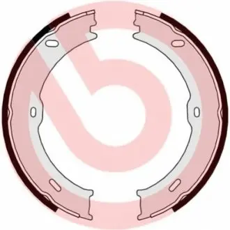 Колодки стояночного тормоза BREMBO S50523