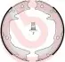 Тормозные колодки ручного тормоза BREMBO (S54519) изображение 1