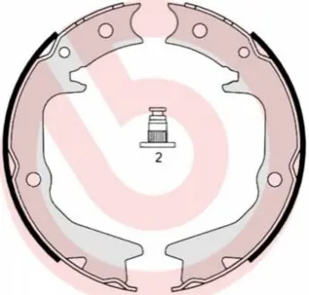Гальмівна колодка CHRYSLER SEBRING MITSUBISHI ECLIPSE I, ECLIPSE II, GALANT VII, GALANT VIII, LANCER VI, LANCER VII, LANCER VIII, OUTLANDER I, OUTLANDER II, PAJERO PININ I 1.3-3.0 12.90 BREMBO S54519