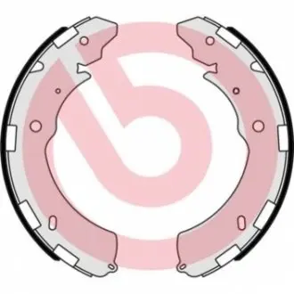 Колодки гальмівні (задні) Mitsubishi L200 04- (барабанні) BREMBO S54523