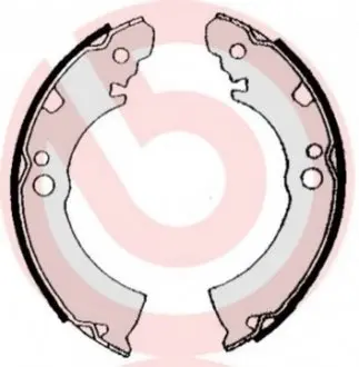 Гальмівна колодка NISSAN MICRA I 1.0/1.2 12.82-07.92 BREMBO S56504