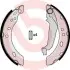 Фото Гальмівна колодка NISSAN MICRA II 1.0/1.3/1.5D 08.92-02.03 BREMBO (S56507) зображення 1