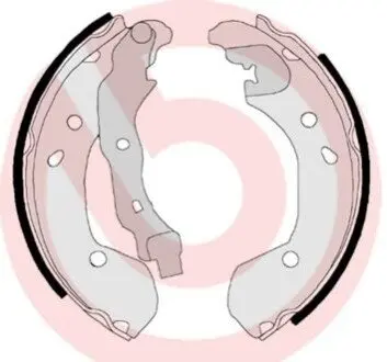 Тормозные колодки.) BREMBO S56510 Купить в Украине