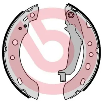 Гальмівна колодка NISSAN MICRA II 1.0-1.5D 08.92-02.03 BREMBO S56551