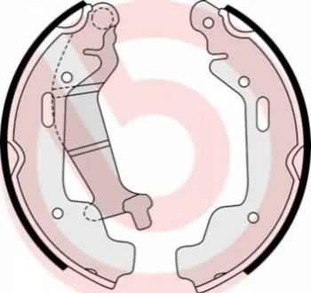 Тормозные колодки.) BREMBO S59516