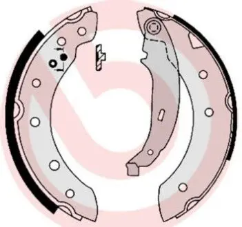 Тормозные колодки.) BREMBO S61520 Купить в Украине