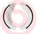 Гальмівна колодка CITROEN BERLINGO, BERLINGO MULTISPACE, XSARA PICASSO PEUGEOT 405 II, PARTNER, PARTNER ORIGIN, PARTNER TEPEE 1.1-Electric 06.92 BREMBO (S61524) зображення 1