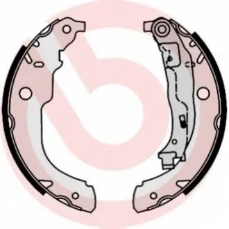 Гальмівна колодка DS DS 3 CITROEN C-ELYSEE, C3 AIRCROSS I, C3 II, C3 III, DS3 PEUGEOT 207, 208, 208 I, 301 1.0-1.6D 02.06 BREMBO S61528 Купити в Україні