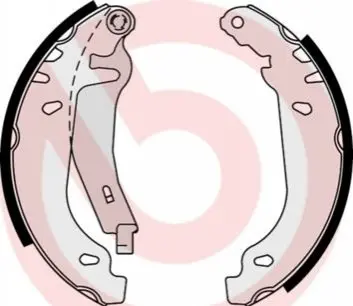 Тормозные колодки.) BREMBO S61539