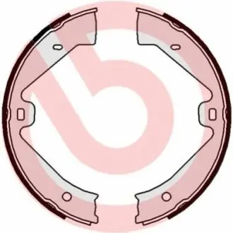 Гальмівна колодка PORSCHE CAYENNE VW TOUAREG 2.0-4.8 01.10 BREMBO S65505
