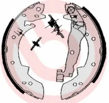 Тормозные колодки.) BREMBO S68511