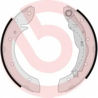 Гальмівна колодка RENAULT LAGUNA I, MEGANE I, MEGANE SCÉNIC, SCENIC I 1.4-3.0 09.95-09.03 BREMBO S68521