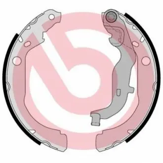 Гальмівна колодка DACIA DUSTER 1.2-1.6LPG 04.10 BREMBO S68549