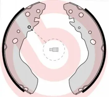 Гальмівна колодка SUZUKI VITARA 1.6-2.5 07.88-03.99 BREMBO S79522
