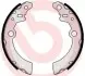 Гальмівна колодка SUZUKI ALTO IV, ALTO V, ALTO VI, IGNIS I, IGNIS II, WAGON R+ 1.0-1.5 09.94 BREMBO (S79523) зображення 1