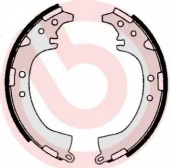 Гальмівна колодка TOYOTA CAMRY 1.8-2.5 01.83-07.96 BREMBO S83528
