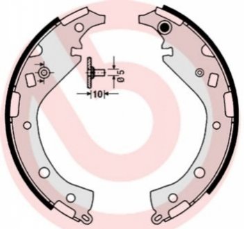 Тормозные колодки.) BREMBO S83549