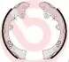 Гальмівна колодка TOYOTA HILUX VII, HILUX VIII 2.4D-3.0D 11.04 BREMBO (S83550) зображення 1