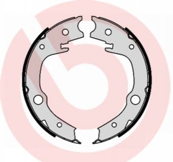 Колодки парковочного гальма - (0449505040, 4654020080, 4654032020) BREMBO S83551