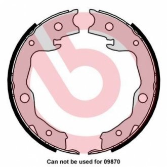 Гальмівні колодки барабанні BREMBO S83568