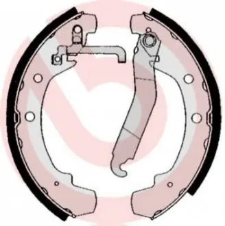 Гальмівна колодка VW LT 28-35 I, LT 40-55 I 2.0/2.4/2.4D 04.75-06.96 BREMBO S85510
