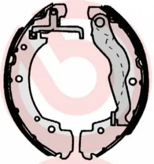 Фото 1 — Колодки гальмівні (задні) VW T4 91- (барабанні) (270x56) BREMBO (S85515) Фото Колодки гальмівні (задні) VW T4 91- (барабанні) (270x56) BREMBO (S85515) зображення 1